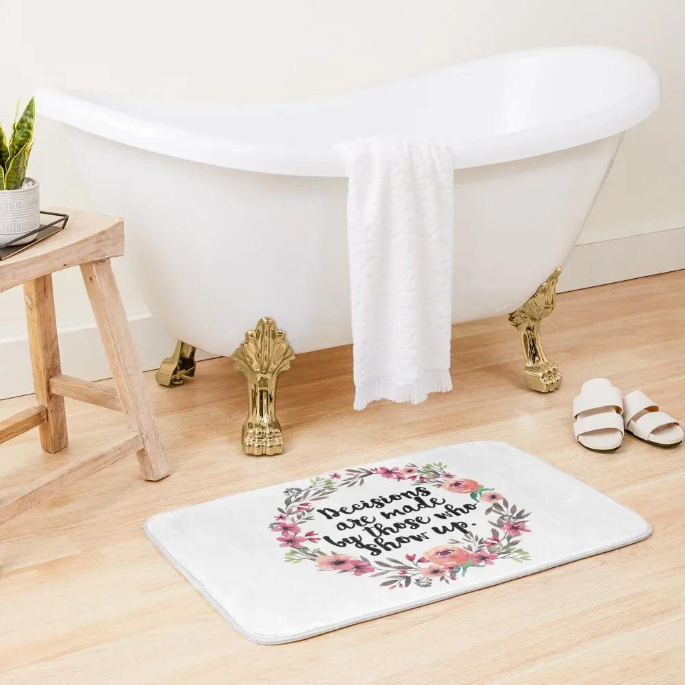 

Decisions are made by those who show up. Bath Mat Home Decor Foot Bathroom Absorbent Rug Bathroom Absorbent Quick Dry Mat