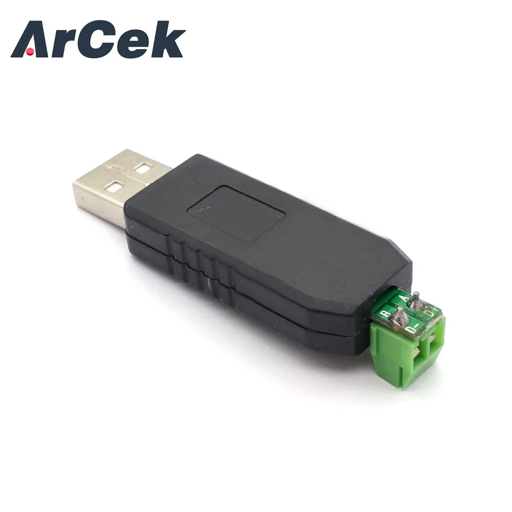 Adaptador Conversor USB para RS485, Suporta Win7 XP Vista Linux Mac OS, WinCE5.0