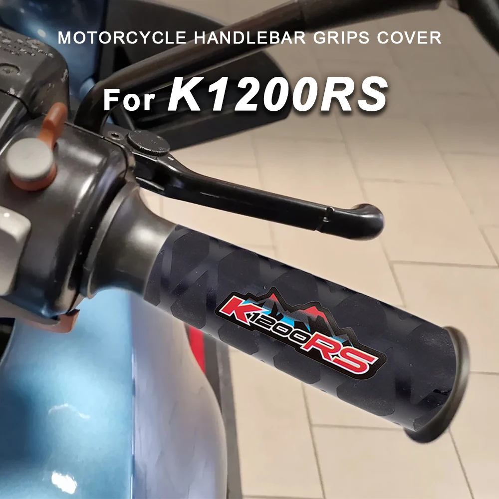 For BMW K1200RS K 1200 RS K1200 1200RS Motorcycle Heat Shrinkable Grips Cover Motorbike Handlebar Grip Rubber Gloves Accessories