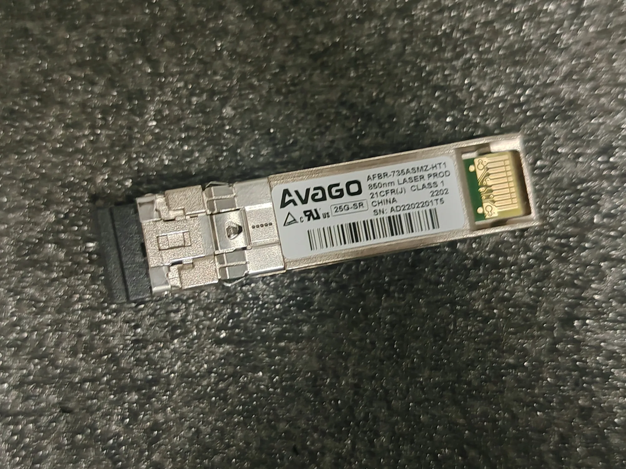 AVAGO Fiber Optical Module 25GB SFP AFBR-735ASMZ-HT1 850NM 25G SR Transceiver