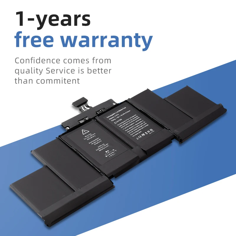 SUOZHAN 애플 맥북 프로용 배터리, A1618, 15 인치 레티나 A1398, 2015 년 020-00079 MJLQ2LL/A MJLT2LL/A, 도구 포함, 11.36V 99.5