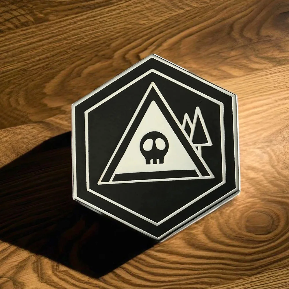 New Game Anime Merchandise Murder Drones Gothic Skeleton Tinplate Brooch Cosplay Pins Badge Decoration Jewelry Accessory Gifts