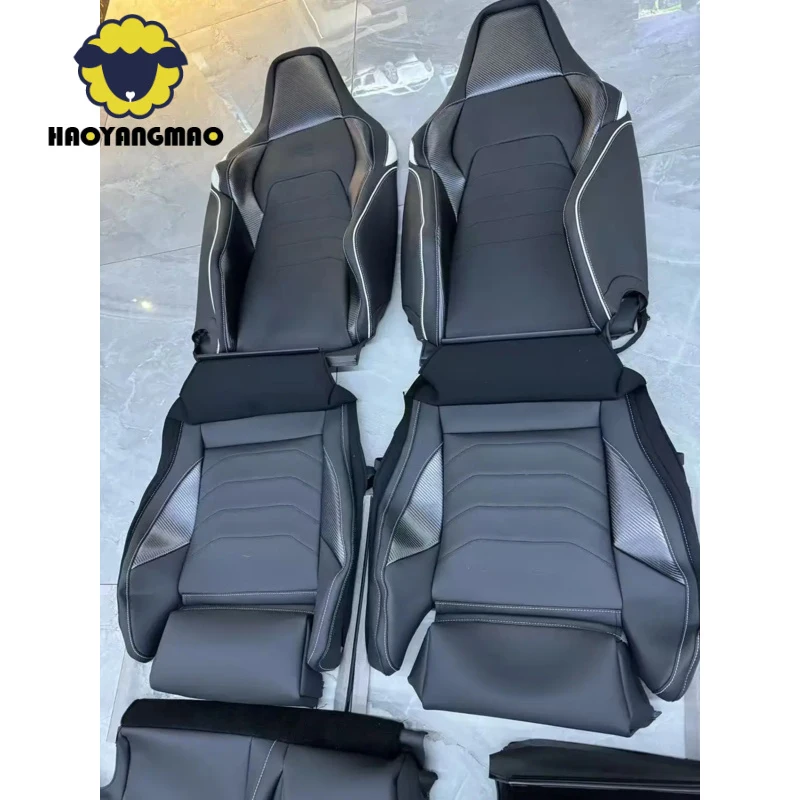 Car Sports gti Seats Racing Seat for Volkswagon Golf8 Upgade Customization Design Spoge Synthetic Real Leather Cover