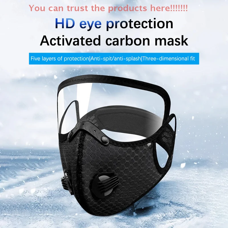 Windproof Sports Protection Cover Full Face Mask Electric Motorcycle Men's And Women's Windproof Riding Sun Shield Face Mask