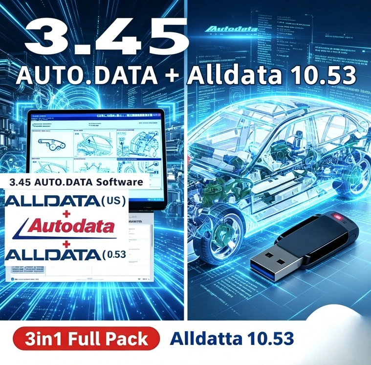 

HOT！10in1 Sale!Alldata Repair Software 10.53 All Data Automotive Tech Latest Offline Software Autodata 3.45 atsg 2017 Send Link