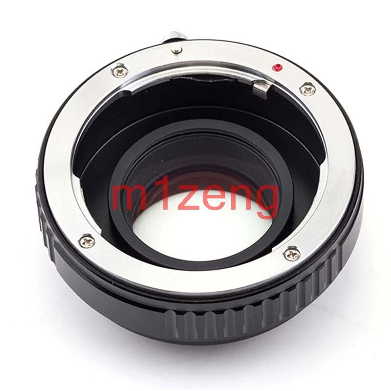 PK-m43 Focal Reducer Speed Booster adapter ring for pentax pk Lens to panasonic m4/3 GF6 gh5 gh4 EM5 EM1 em10 E-PL5 camera