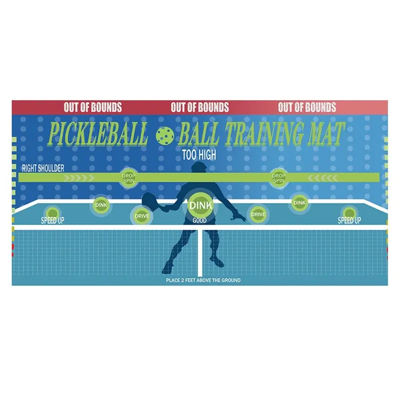 

HOTB72A Pickleball Rebounder Training Aid For Outdoor& Indoor Court Use Pickleball Dink Pad Pickleball Training Dink Pad