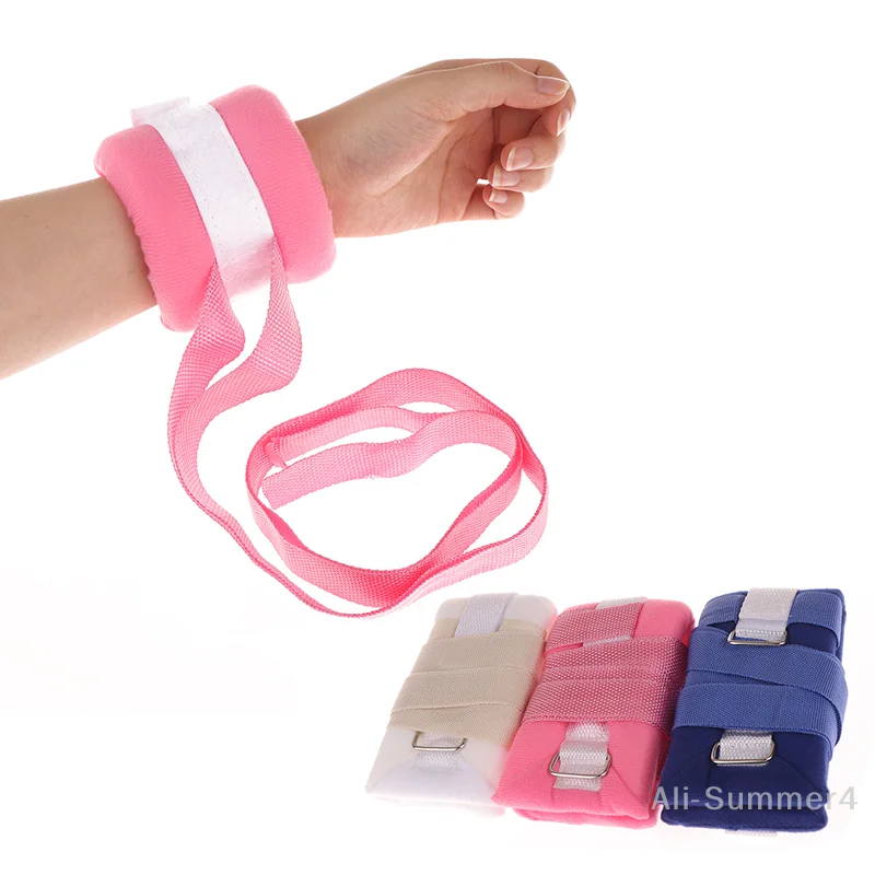 Picture 4: Medical Limb Restraint Strap Bedridden Patient's Use Wrist Ankle Fixed Belt Stretcher Fixation Belt Rehabilitation Binding Belt