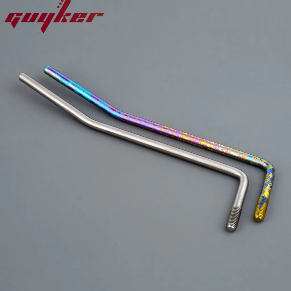 Guyker Titanium Alloy Guitar Tremolo Arm Screw-in Whammy Bridge Bar Thread Dia 5.8mm