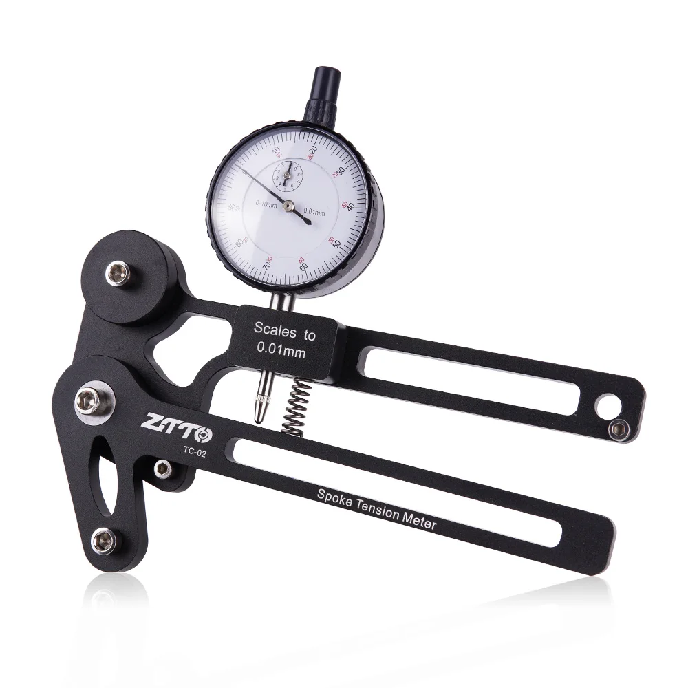 MTB Bicycle Durable Mechanical Tension Meter Wheel Spokes Builders Repair Tool Spoke Checker Mechanical Indicator