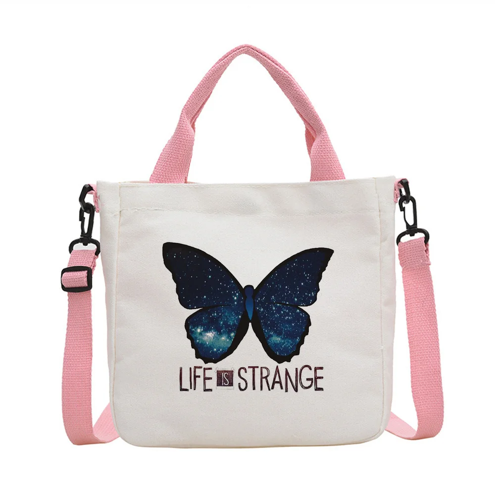 Life Is Strange tote bag personnalisable shoulder  grocery torba na zakupy y2k femme