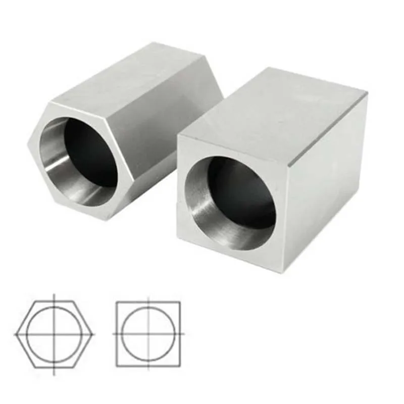 Drill Chuck 5C Collet Block Set Hex Square Rings&Collet Closer Holder For Milling Machines Lathes Hex Collet Block Extension Rod