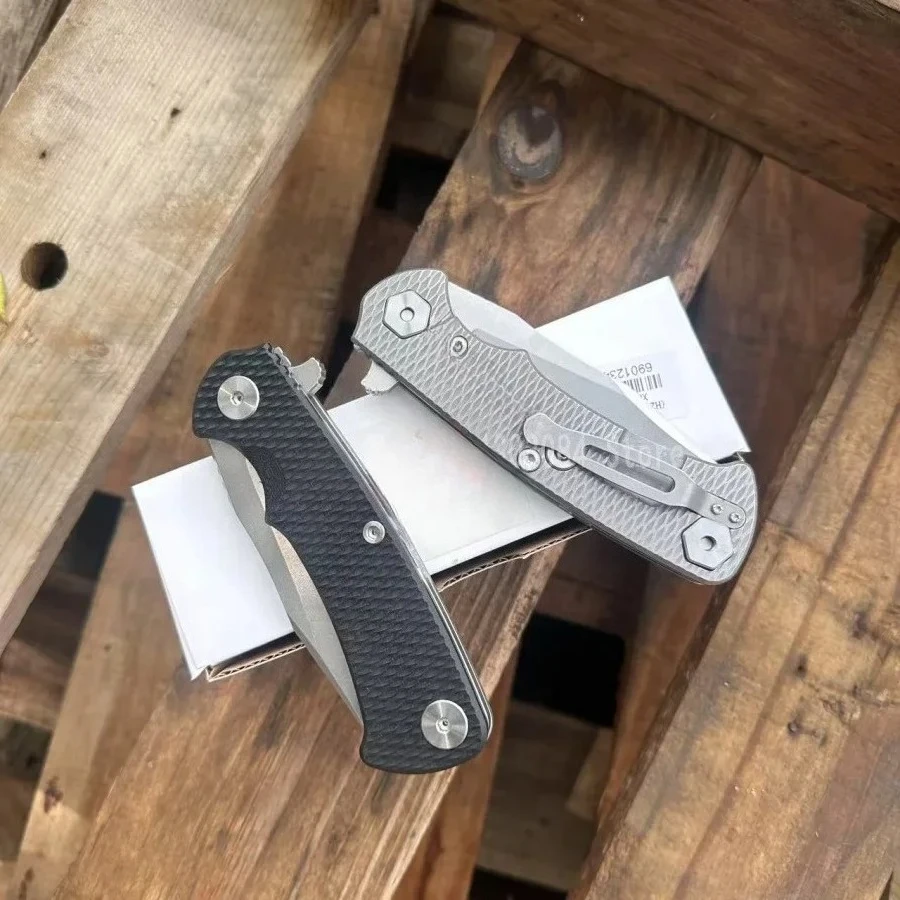 سكين محمول قابل للطي مصنوع من الفولاذ D2 المتين للتخييم التكتيكي في الهواء الطلق EDC أداة صيد عملية هدية للرجال