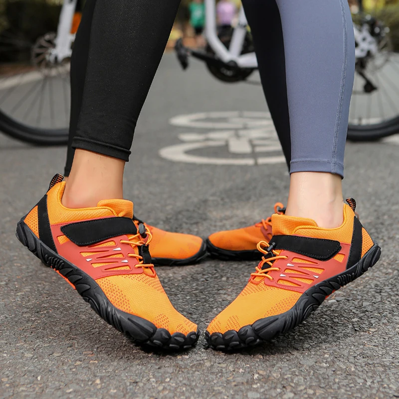 Zapatos de senderismo al aire libre para hombres y mujeres, zapatillas deportivas de senderismo antideslizantes, zapatillas de ciclismo transpirables y ligeras, nuevas