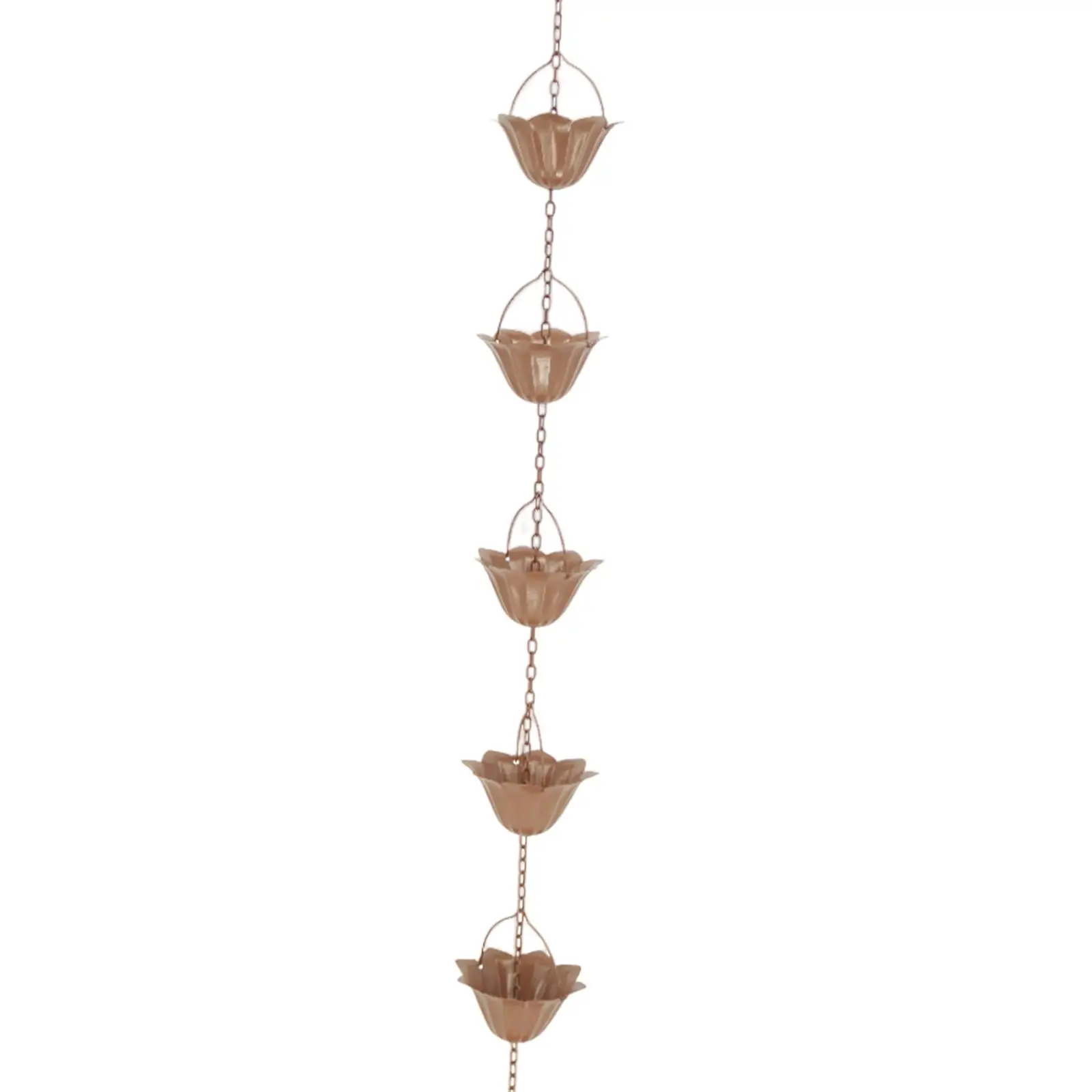 Rainwater Diverter Rainwater Catcher Rain Chimes Villa Improvement Garden Decor Replacement Functional 3.3ft Rain Chain
