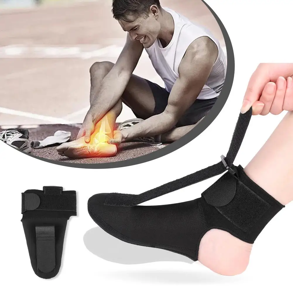 التهاب اللفافة الأخمصية جبيرة ليلية قابل للتعديل الإسفنج الحشو الكاحل دعم تمتد التمهيد التهاب الأوتار الإغاثة قطرة القدم هدفين الجبيرة