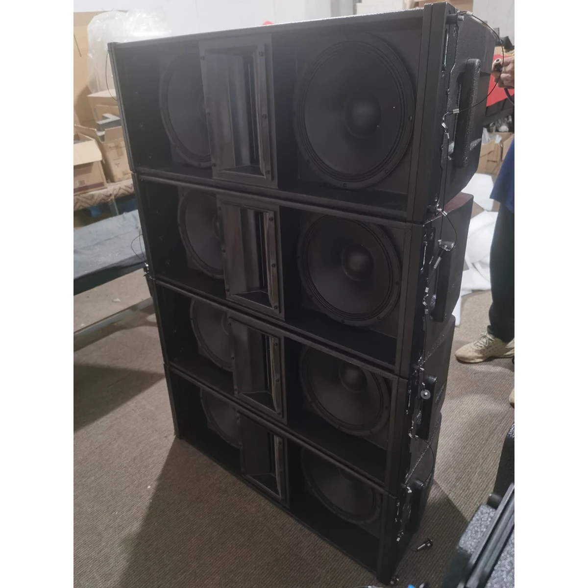 Dual 12 Inch 2 Ways Line Array Speaker Professional Sound System Professional Audio