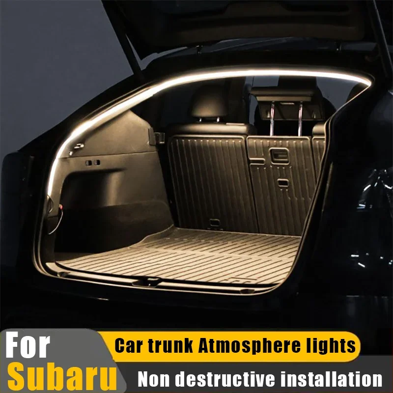 Car trunk Atmosphere lights Tailbox lighting modification Suitable for SUBARU Forester BRZ WRX Uncharted Ascent REX XV LEVORG