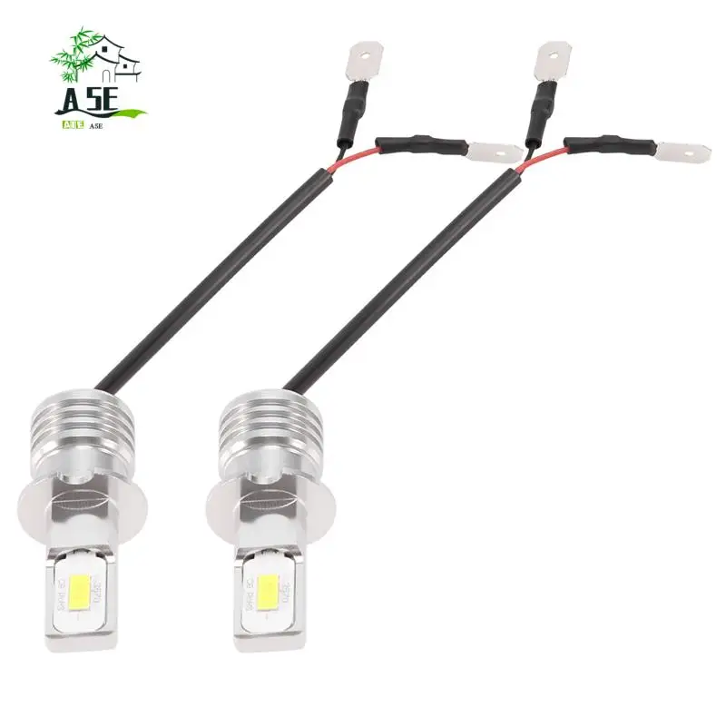 

A05E-2X H3 Super Bright LED Headlight Fog Light Driving Lamp Bulb Kit 6000K White 100W