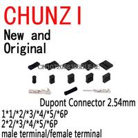 620PCS Dupont Connector, Dupont Cable Jumper Wire Pin Header Housing Kit, Male Crimp Pins+Female Pin Terminal Connector 2.54mm