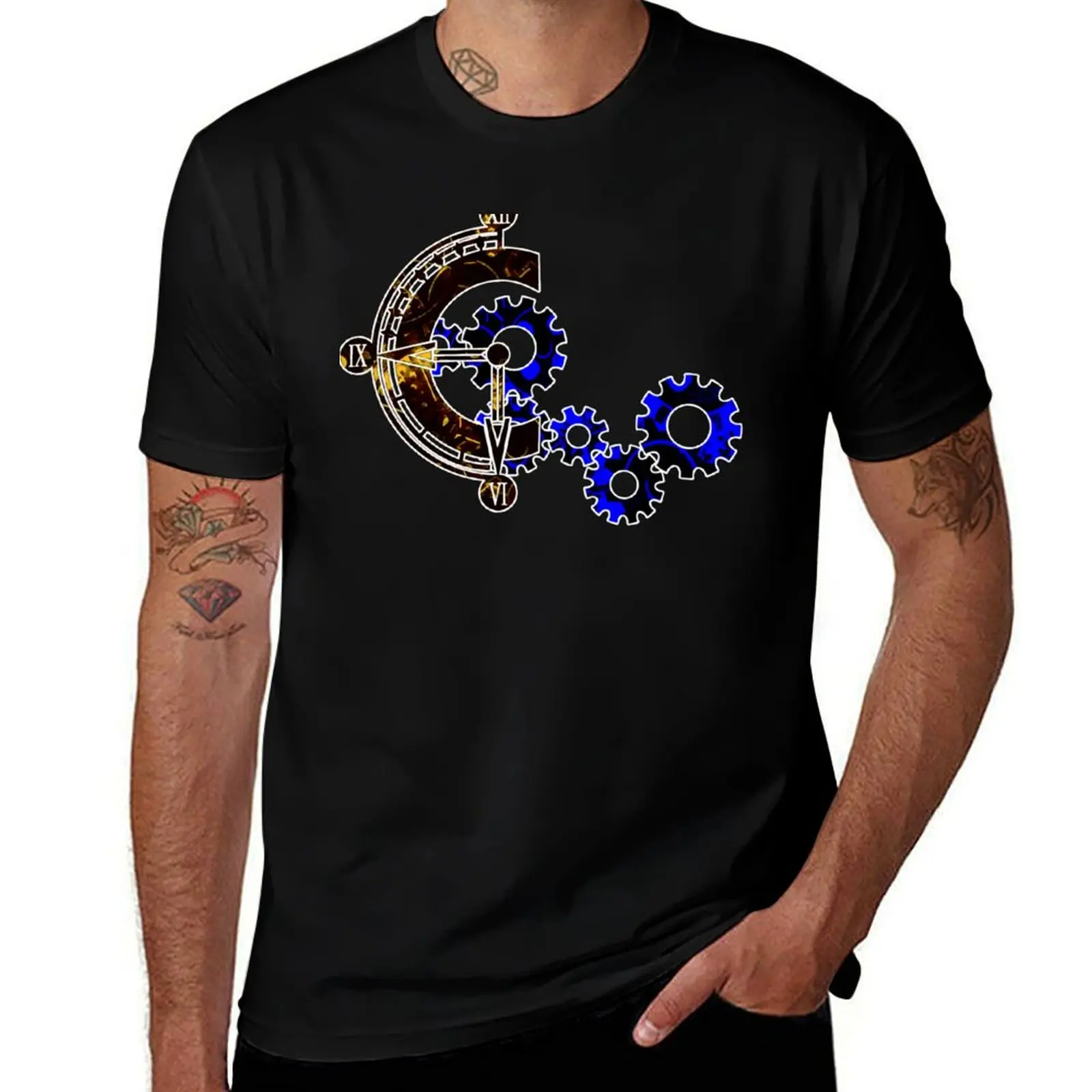 Chrono Gears Logo T-Shirt Tough Fabric Work Tee T-Shirt