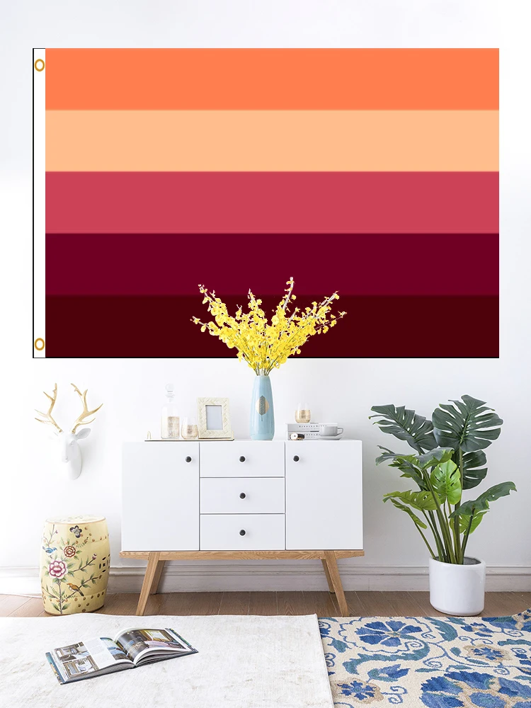 90x150cm  Abrosexual Gay Pride Flag