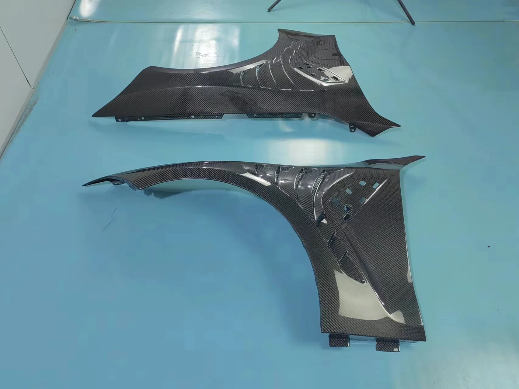 Dry Carbon Fiber Front Fenders Fit for G82 G80 M3 M4  Side Fender Tuning High Quality