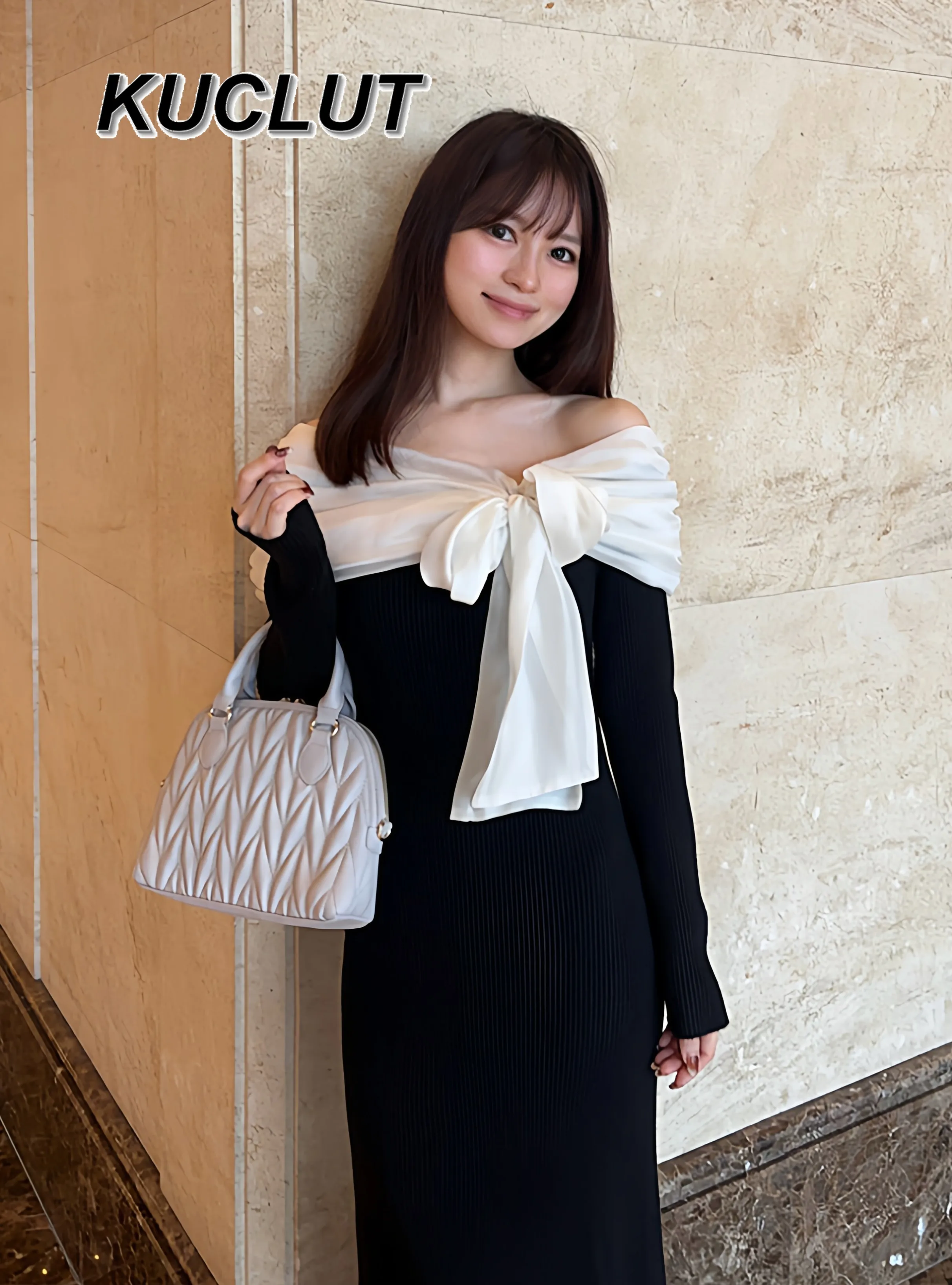 

Длинные платья в японском стиле для женщин, милые и очаровательные, с бантом, без бретелей, однотонные, элегантные платья для девочек, осень-зима