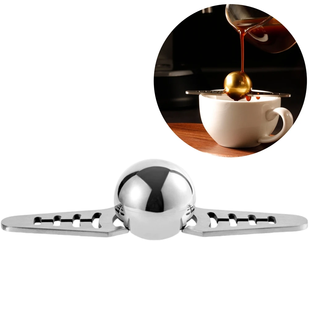 Stainless Steel Coffee Ice Ball Espresso Chilling Stones Ice Cubes With Holder Reusable Cooling Coffee Tool For Whiskey Coffee