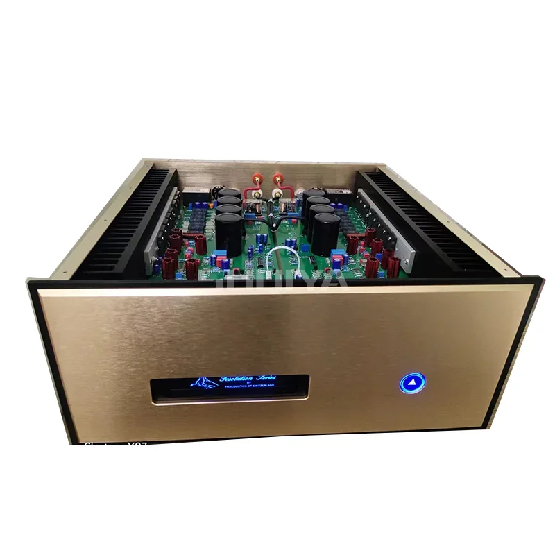 SUQIYA-Reproduction FM711 MKII Power Amplifier Class AB 250W*2 HiFi Home High-end Power Amplifier 1:1 Reproduction 100dB