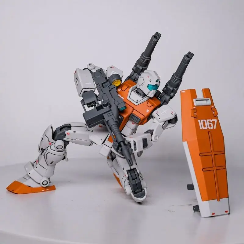 GTO 모로코 GM RGM-79 HG 1/144 수리 더블 캐논 고급 버전 조립 모델 액션 피규어 장식 장난감 선물 