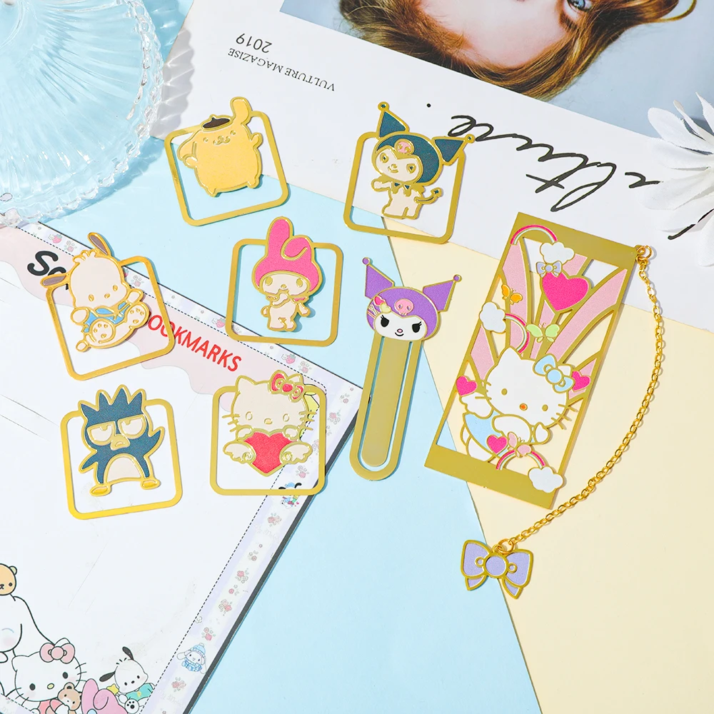 

Sanrio Bookmark Set Women Readers Reading Gifts Students Study Stationery Gifts for Teachers to Say Thank You