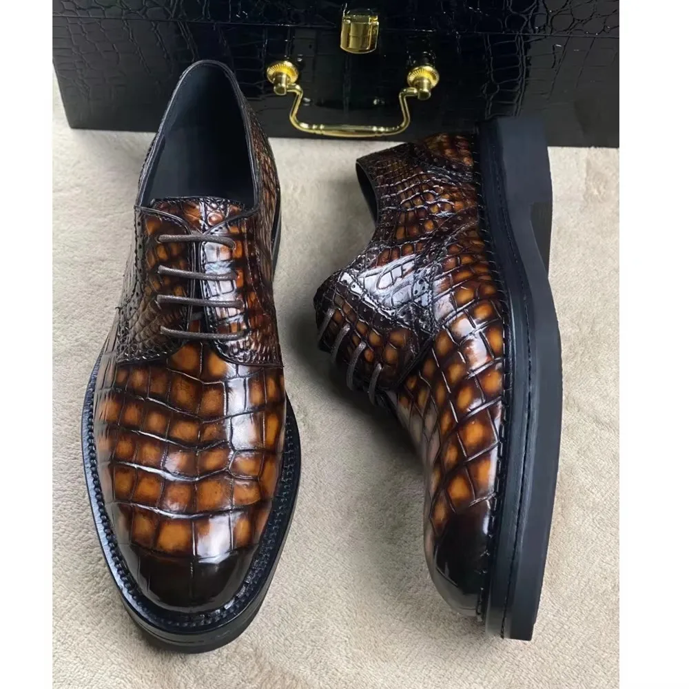 yingshang new men lersure shoes male crocodile shoes rubber sole