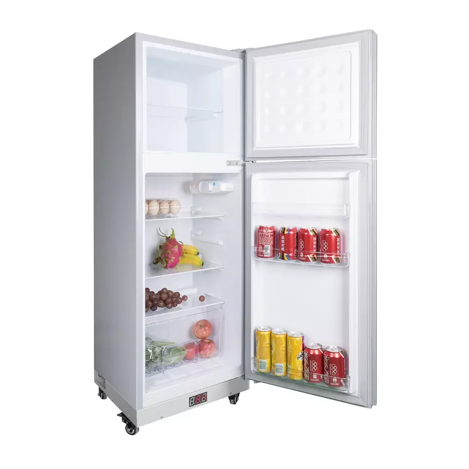 24v All In One Solar Fridge With Inbuilt Lithium Battery Dc Sun Energy Freezer Rechargeable Solar Refrigerator