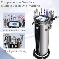 Comprehensive Beauty 10 in 1 Dermabrasion Pore Cleaning Blackhead Remove Aqua Jet Skin Peeling Exfoliate Machine for Anti-aging