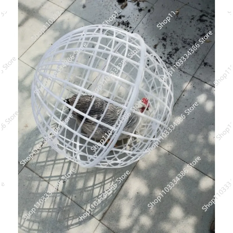 Plastic spherical chicken cage round rabbit cage farm scenic spot walking chicken  new cut rolling protective cage