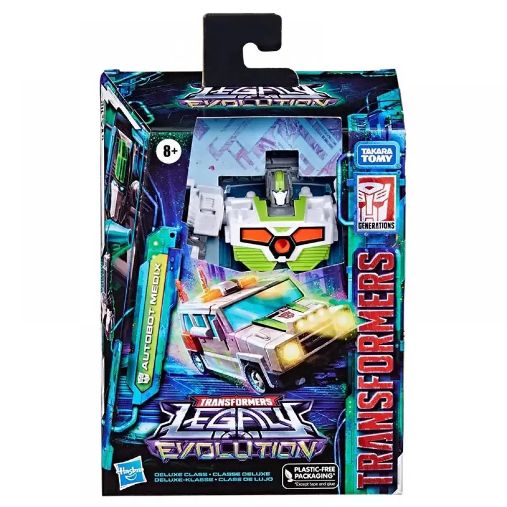 Hasbro Transformers Toys Legacy Evolution Autobot Medix Deluxe Class Action Figure Gift for Boys and Girls F7016