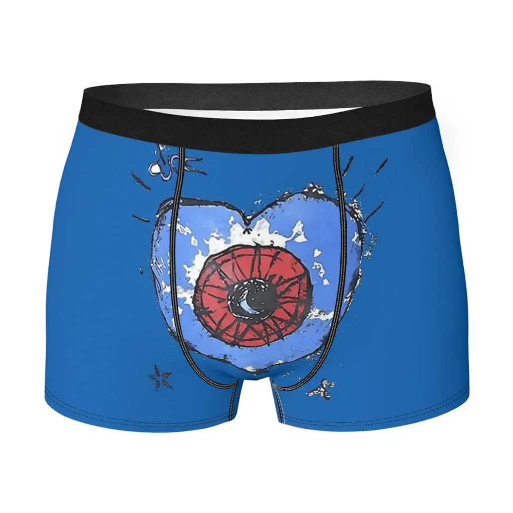 British New Wave Style Band 1992 Wish Tour.jpg Underpants Cotton Panties Men's Underwear Print Shorts Boxer Briefs