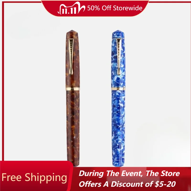 Imported High-end Stationery From India Kanwrite Fountian Pen F/M Legacy Series Pen, Ink Pen, Business Office Signature Practice