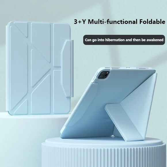 

Магнитный чехол для iPad Pro 11 2025 M5 Pro 13 11-го поколения A16 Air 13 11 M3 Air 6 5 4 10th 10.9 Pro12.9 Y-складной откидной чехол