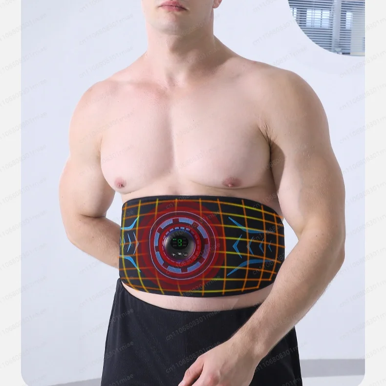 Wireless Electric Stimulator Abdominal Massager with Smart Fitness Slimming Abdomen