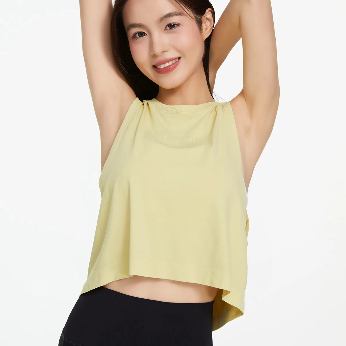 تنفس اليوغا تي شيرت المرأة الرياضة تانك المحاصيل القمم رياضة سترات بلا أكمام ملابس رياضية قمصان للجري تجريب اللياقة البدنية الملابس #4