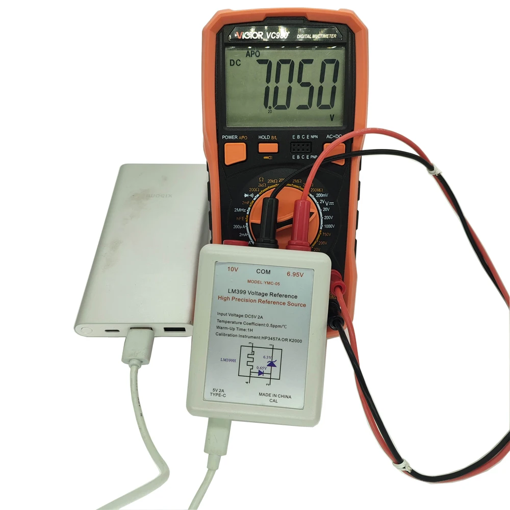 Imagem -04 - Precisão Voltage Reference Tool Multímetro Verification Instrument Lm399 Novo Lançamento Alta