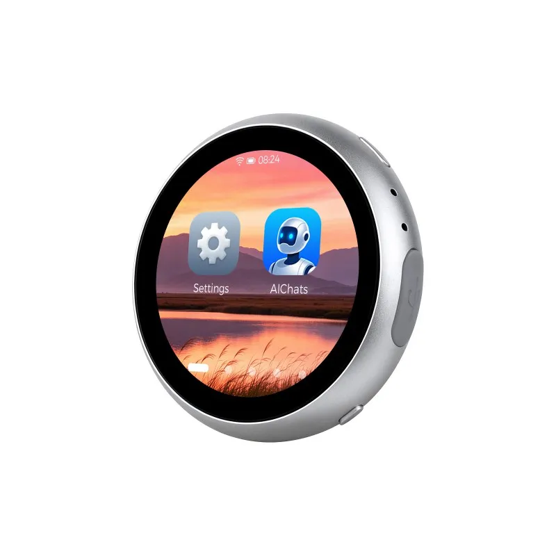 Portable Mini Display ESP32-S3 1.85inch Round Touch Screen 360x360 Resolution CNC Metal Case RISC-V WiFi Bluetooth Dev Board