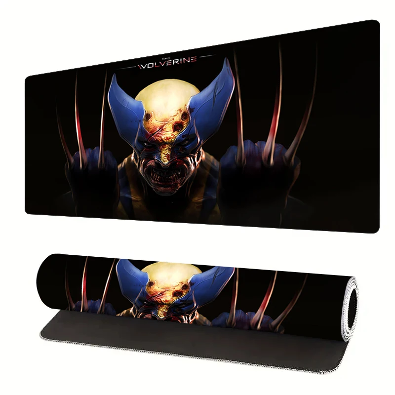 Marvel Wolverine Anime Keyboard Mouse Pad Laptop Manga Gaming Accessories Mousepad Office PC Cartoon Anti Slip Table Mat Carpet