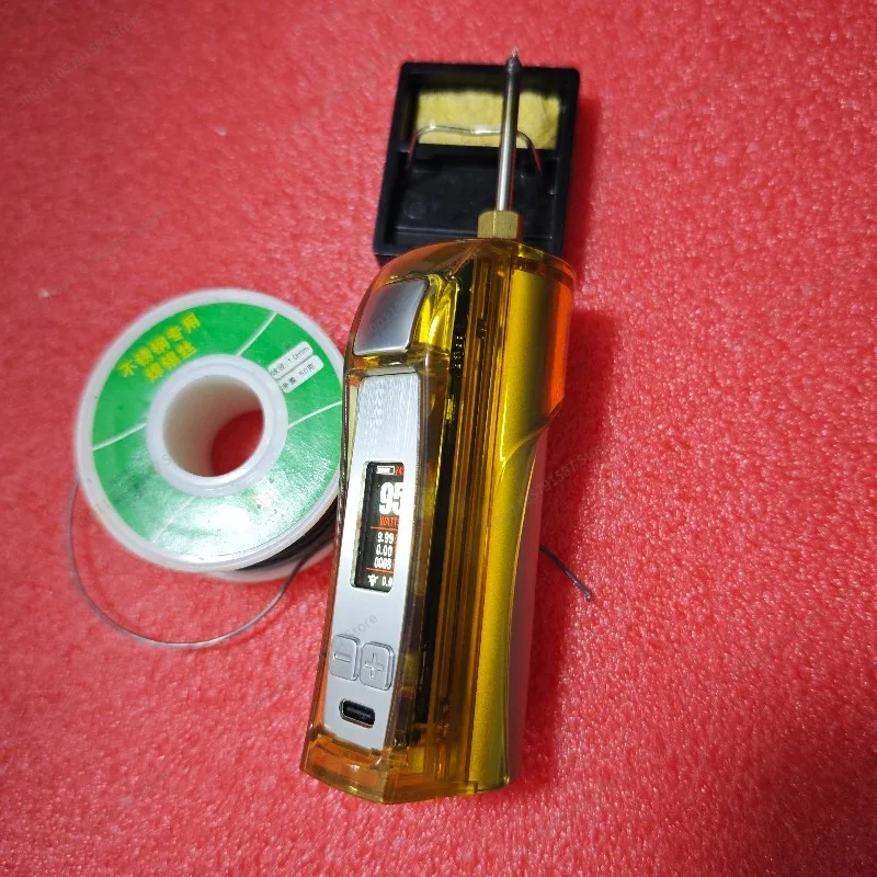 For 95W Mobile Electric Soldering Iron DIY Tool 510 Interface Has Various Modes of Voltage Regulation, The Host