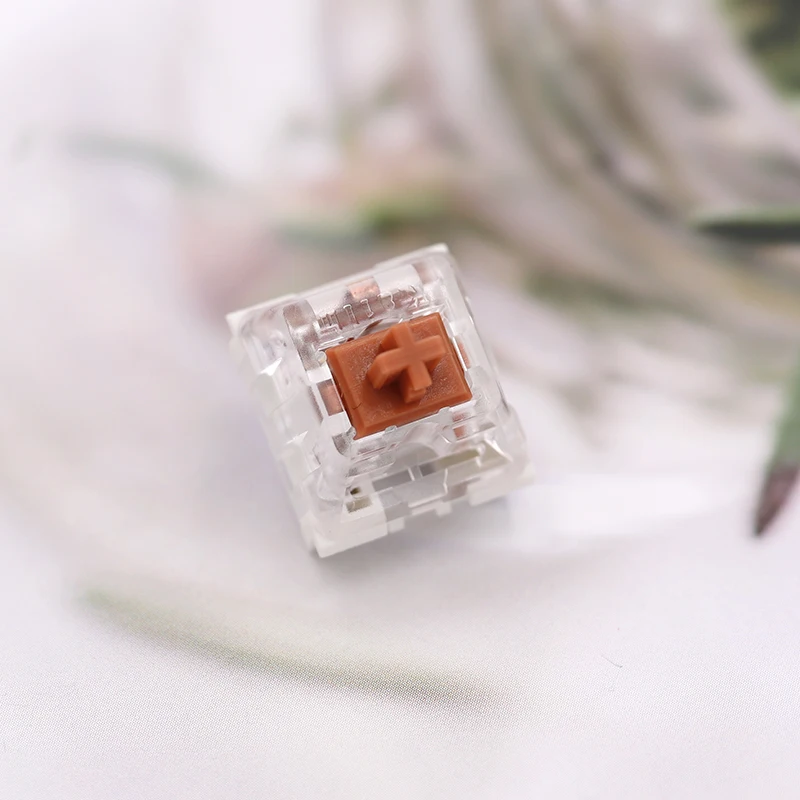 Imagem -05 - Tátil Linear Clicky Switches Sliver Copper Rosa Ouro Grosso para mx Teclado Mecânico Gaming Kailh Kailh3-pins