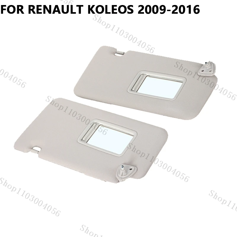 

Для Renault Koleos 2009-2012 2013 2014 2015 2016 солнцезащитный козырек с зеркалом солнцезащитный козырек без света
