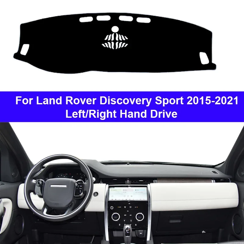 Car Dashboard Cover DashMat Carpet for Land Rover Discovery Sport 2015-2021 RHD/LHD Console Protector and Sunshade