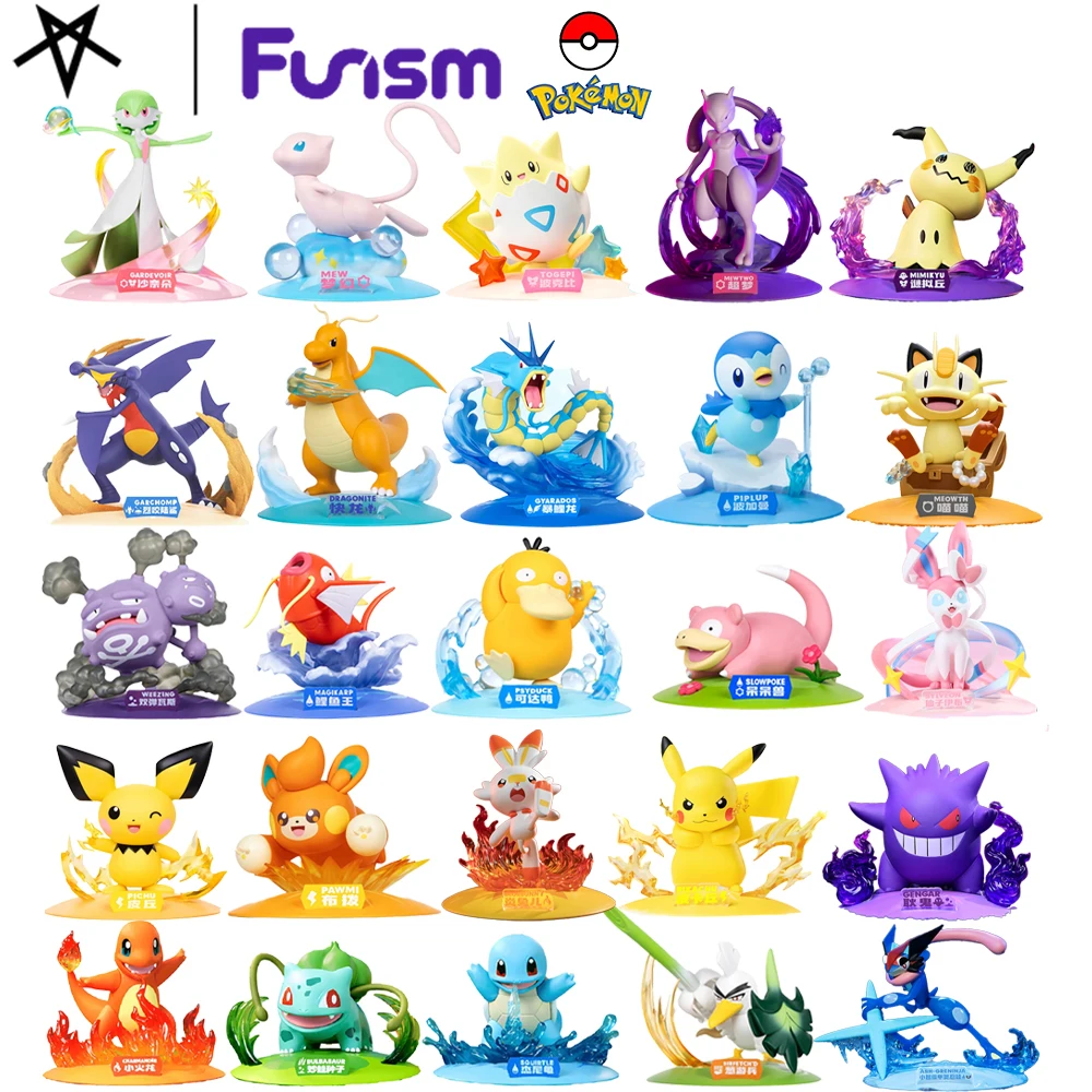 In Stock Original Funism Small Size Collection Gardevoir Gengar Sylveon Collectible Figures Continuous Updates